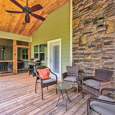 Cozy Riverside Dahlonega Home With Kayaks And Fire Pit Esterno foto