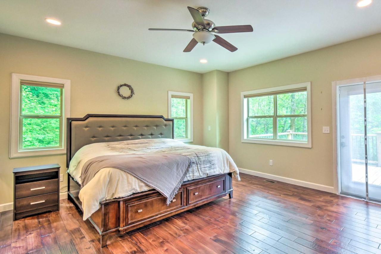 Cozy Riverside Dahlonega Home With Kayaks And Fire Pit Esterno foto
