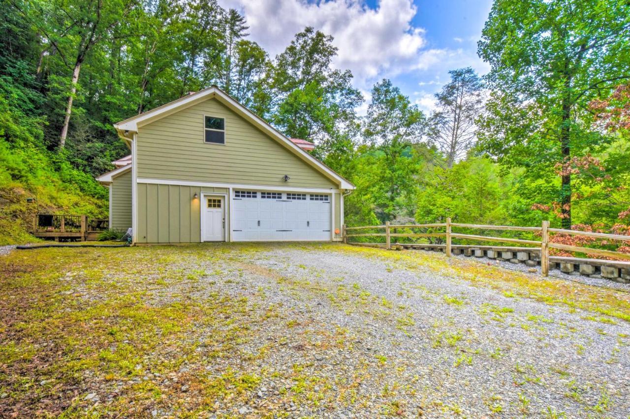 Cozy Riverside Dahlonega Home With Kayaks And Fire Pit Esterno foto