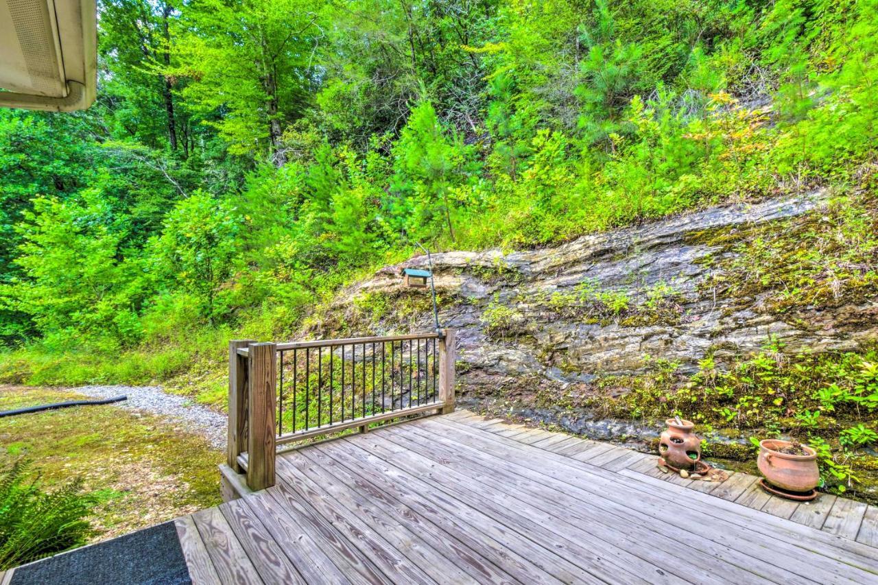 Cozy Riverside Dahlonega Home With Kayaks And Fire Pit Esterno foto